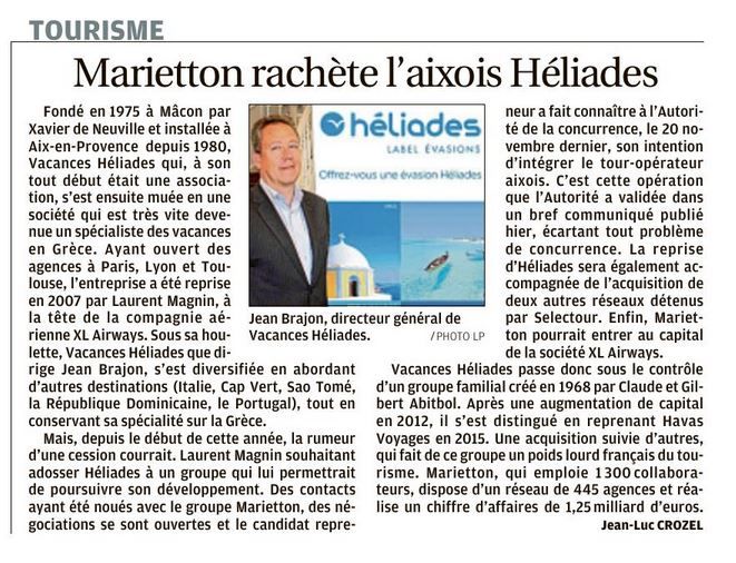 MARIETTON RACHETE L'AIXOIS HELIADES