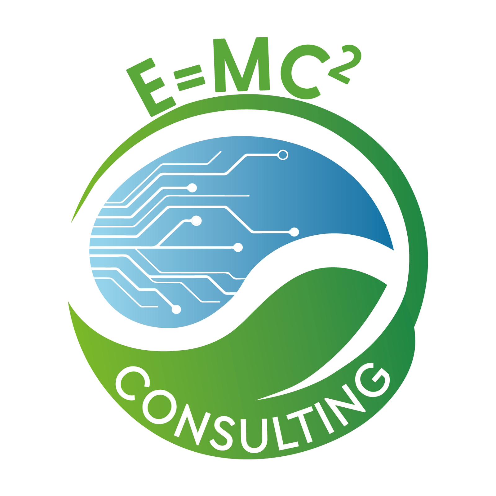 E=MC2 CONSULTING logo