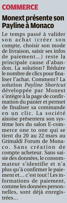 MONEXT PRESENTE SON PAYLINE
