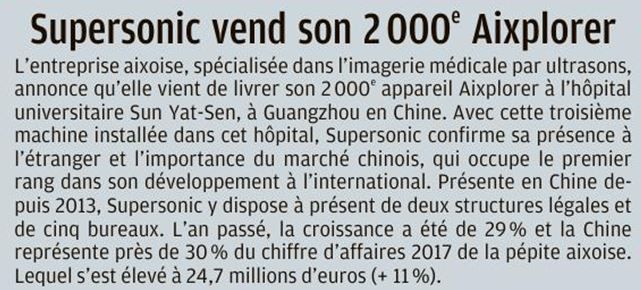 SUPERSONIC VEND SON 2000ème AIXPLORER