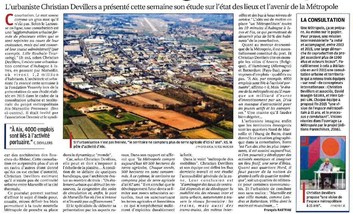 Comment aménager la Métropole